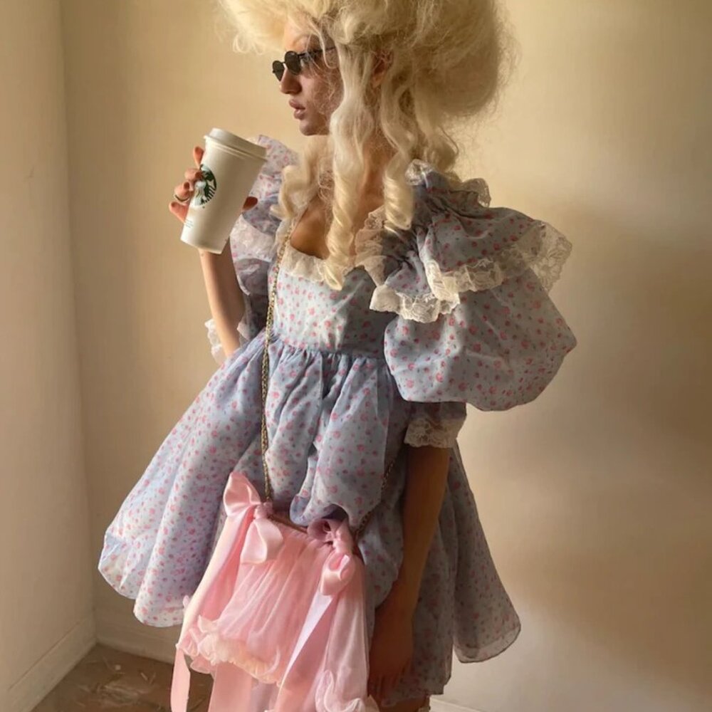 Selkie The Chateau Rose Sugarfrill Classic Puff